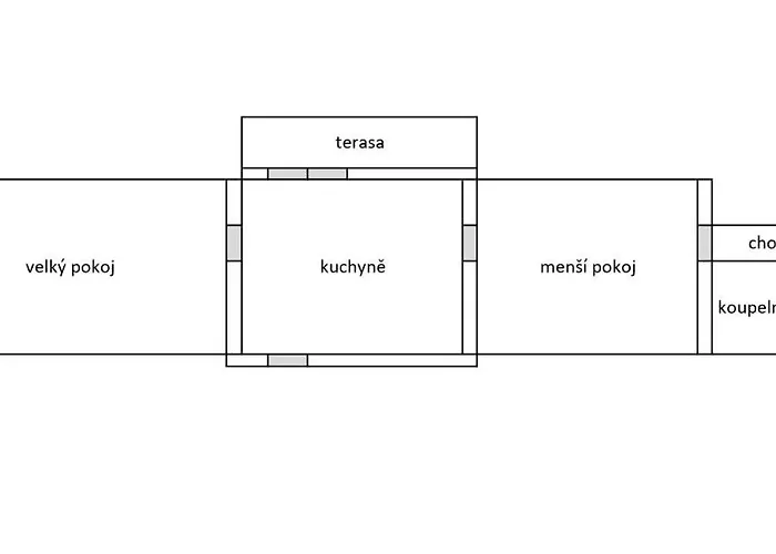 Apartmán Chaloupka U Sv. Dyndy Nová Ves